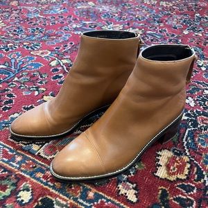 Cole Haan waterproof leather booties - size 8